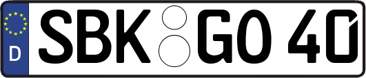 SBK-GO40