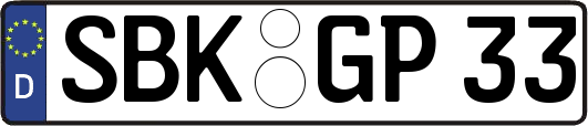 SBK-GP33