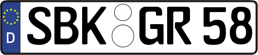 SBK-GR58