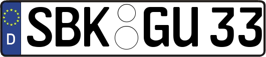 SBK-GU33
