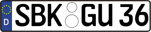 SBK-GU36