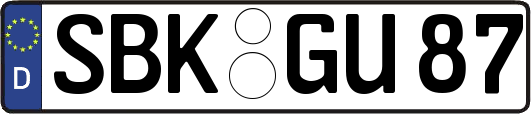 SBK-GU87