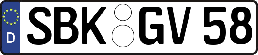 SBK-GV58