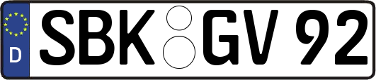 SBK-GV92