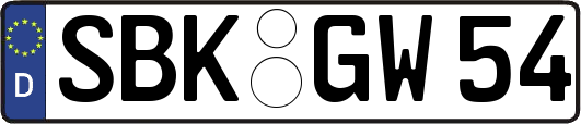 SBK-GW54