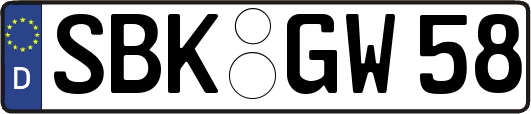 SBK-GW58