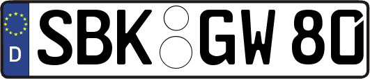 SBK-GW80