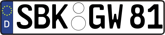 SBK-GW81