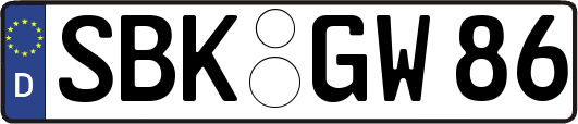 SBK-GW86