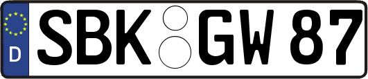 SBK-GW87