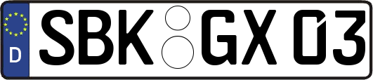 SBK-GX03