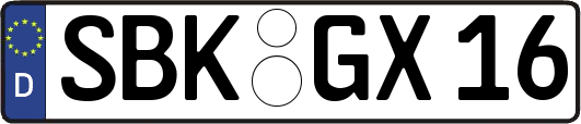 SBK-GX16