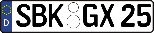 SBK-GX25
