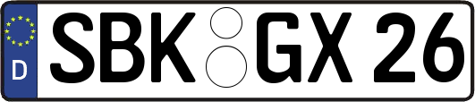 SBK-GX26