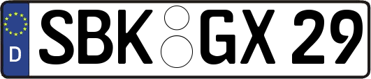 SBK-GX29