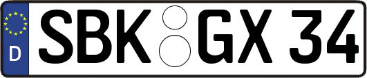 SBK-GX34