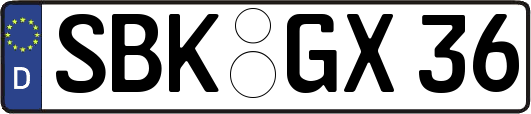 SBK-GX36