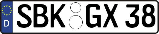 SBK-GX38