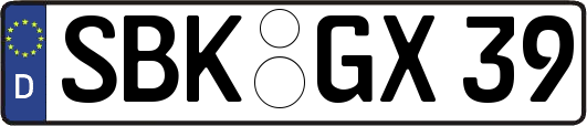 SBK-GX39