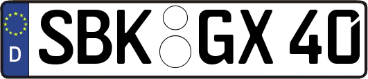 SBK-GX40