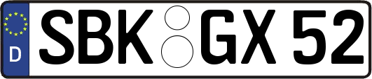 SBK-GX52