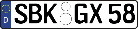 SBK-GX58