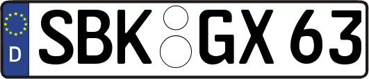 SBK-GX63