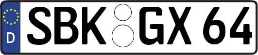 SBK-GX64