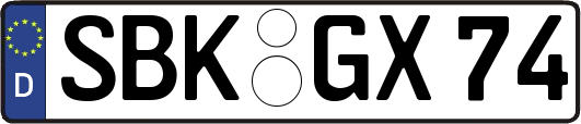 SBK-GX74