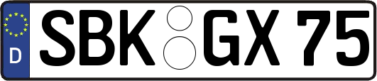 SBK-GX75
