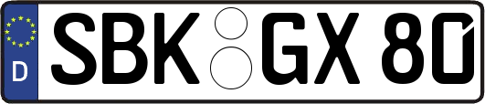 SBK-GX80
