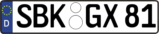 SBK-GX81