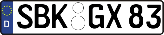 SBK-GX83