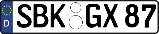 SBK-GX87