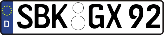 SBK-GX92