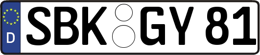 SBK-GY81