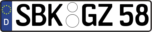 SBK-GZ58