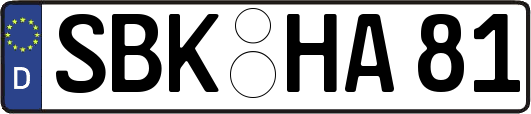 SBK-HA81