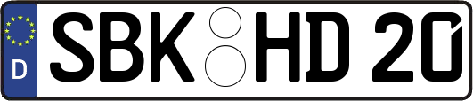 SBK-HD20