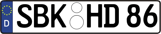 SBK-HD86
