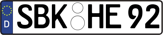 SBK-HE92