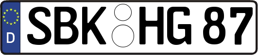 SBK-HG87