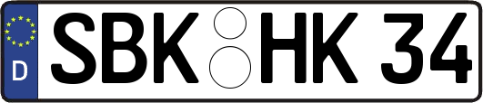 SBK-HK34