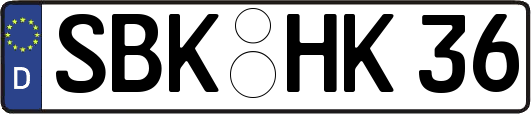 SBK-HK36