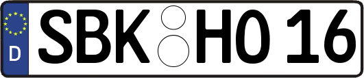 SBK-HO16