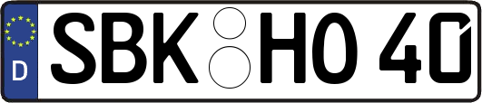 SBK-HO40