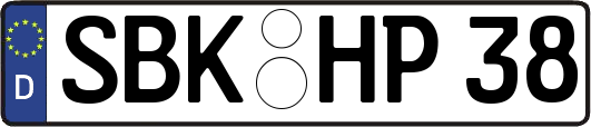 SBK-HP38
