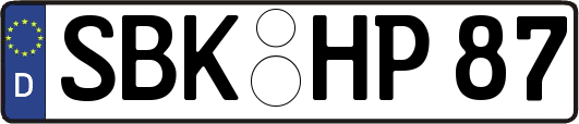 SBK-HP87