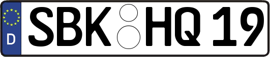 SBK-HQ19
