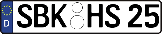 SBK-HS25